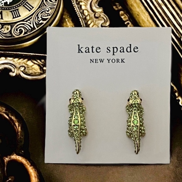 KATE SPADE • Swamped Alligator Earring - Picture 4 of 5